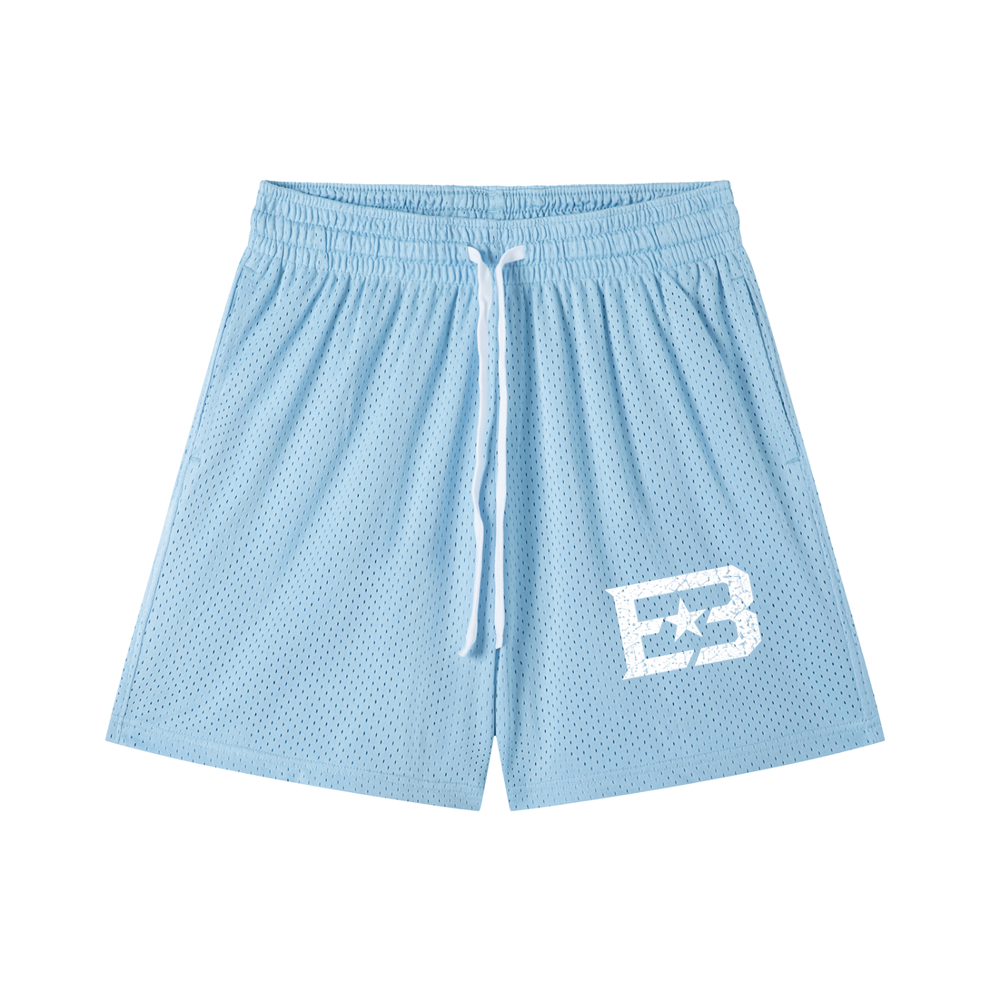 EB "Star" Mesh Drawstring Shorts