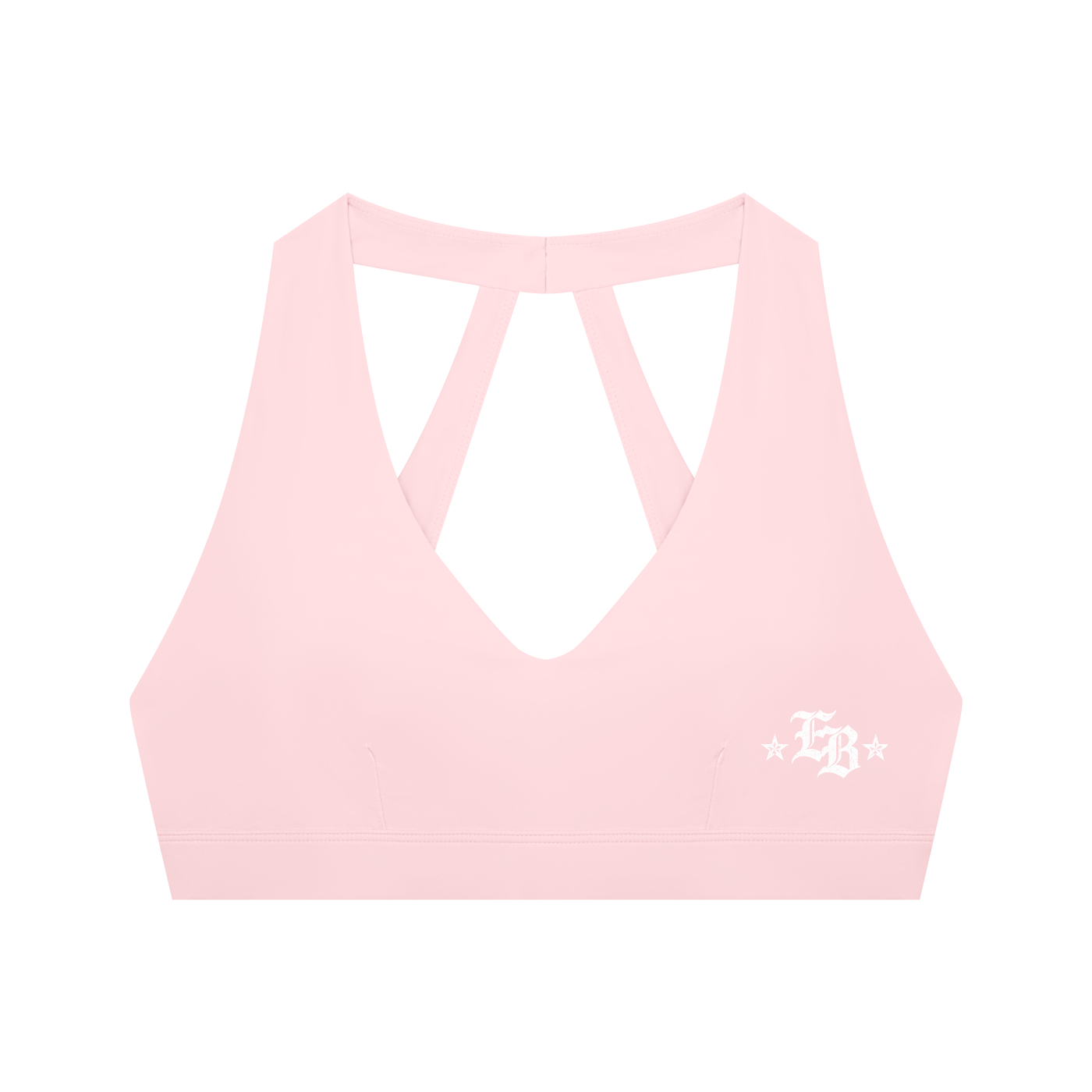 EB Icon Halter Cropped Sports Bra