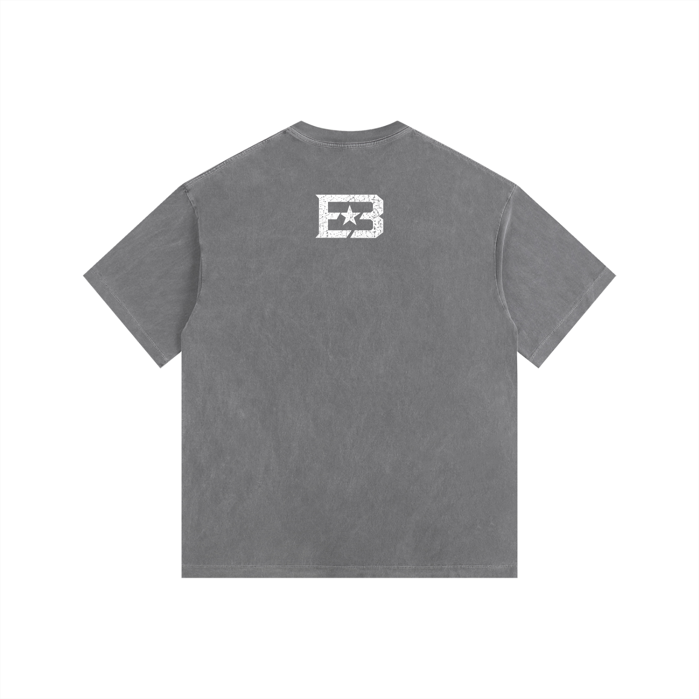 EB "Star" Vintage Washed Oversized Cotton T-Shirt