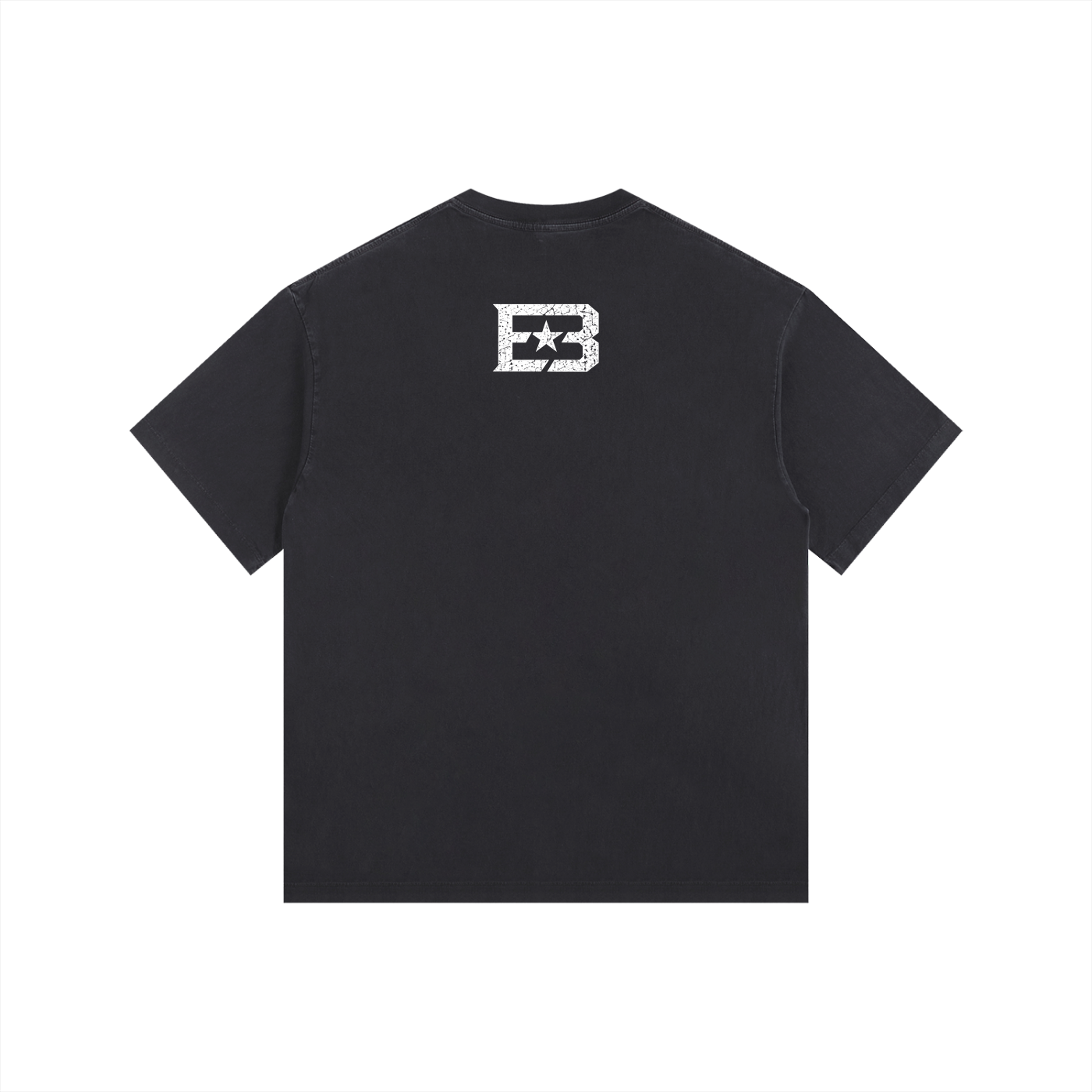 EB "Star" Vintage Washed Oversized Cotton T-Shirt