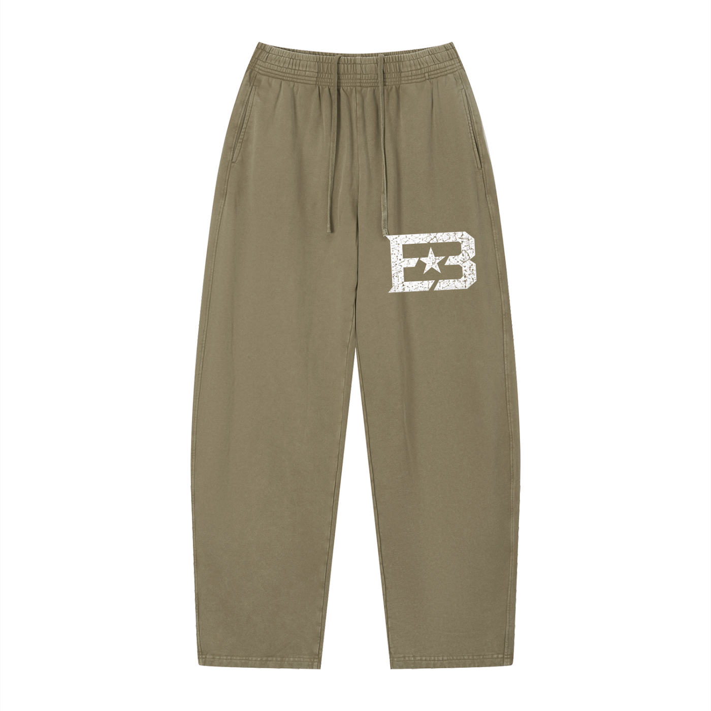 EB "Star" Unisex Vintage Wash Loose Sweatpants