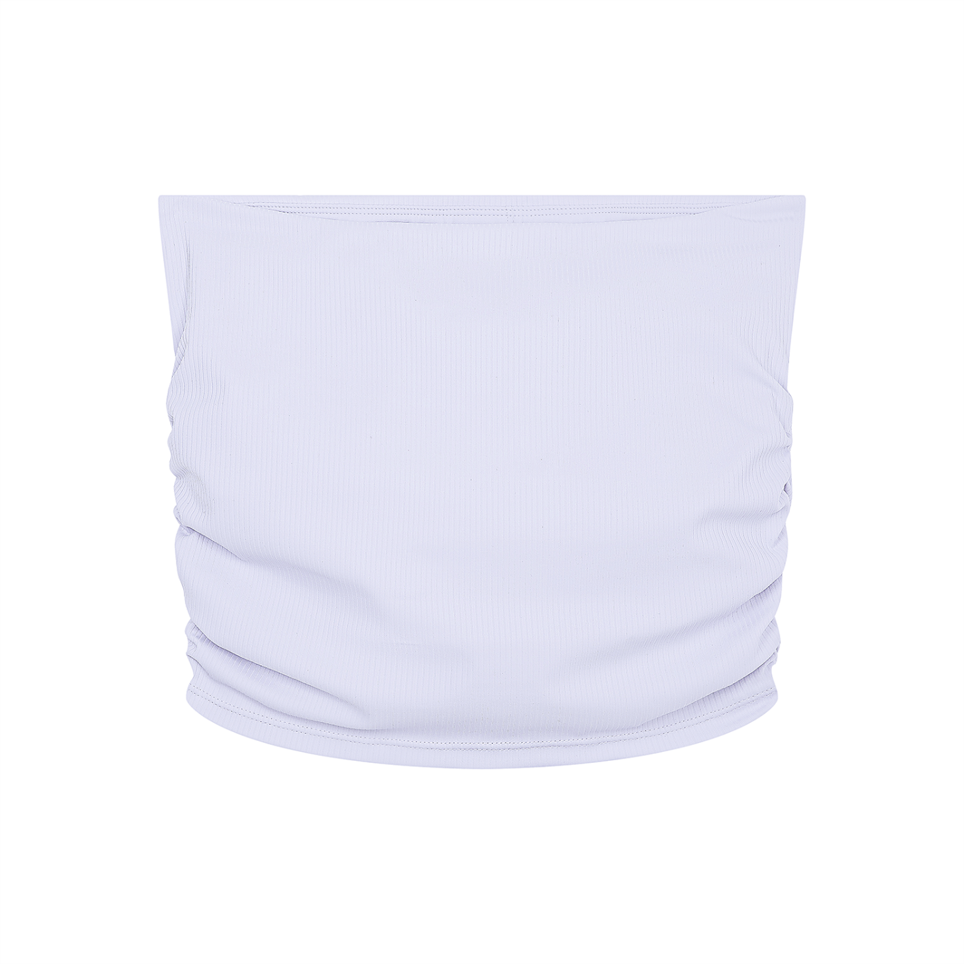 EB Icon Women’s Ruched Cropped Yoga Tube Top