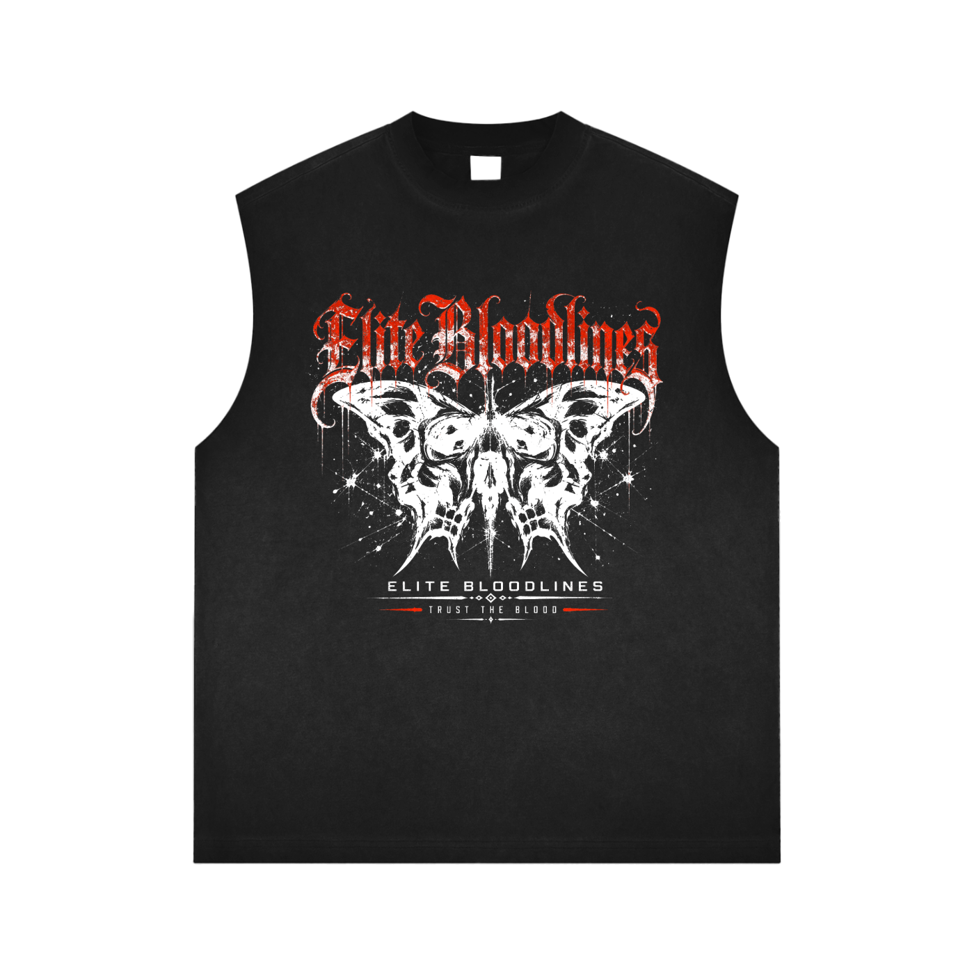 EB "Butterfly Effect" Reverse Washed Tank Top