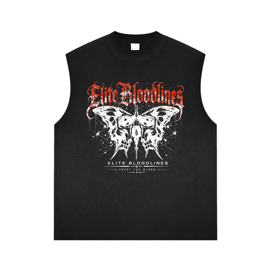 EB "Butterfly Effect" Reverse Washed Tank Top