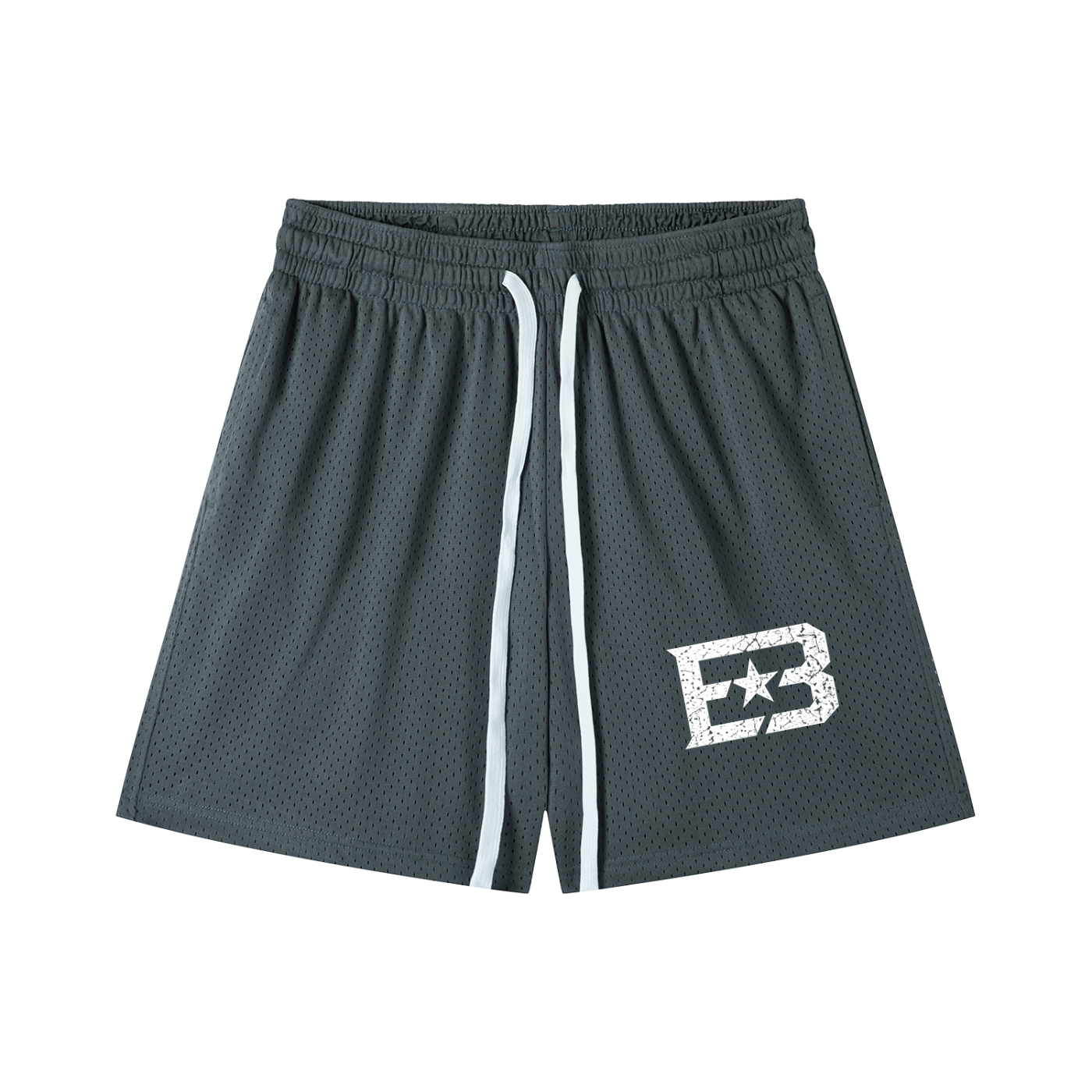 EB "Star" Mesh Drawstring Shorts