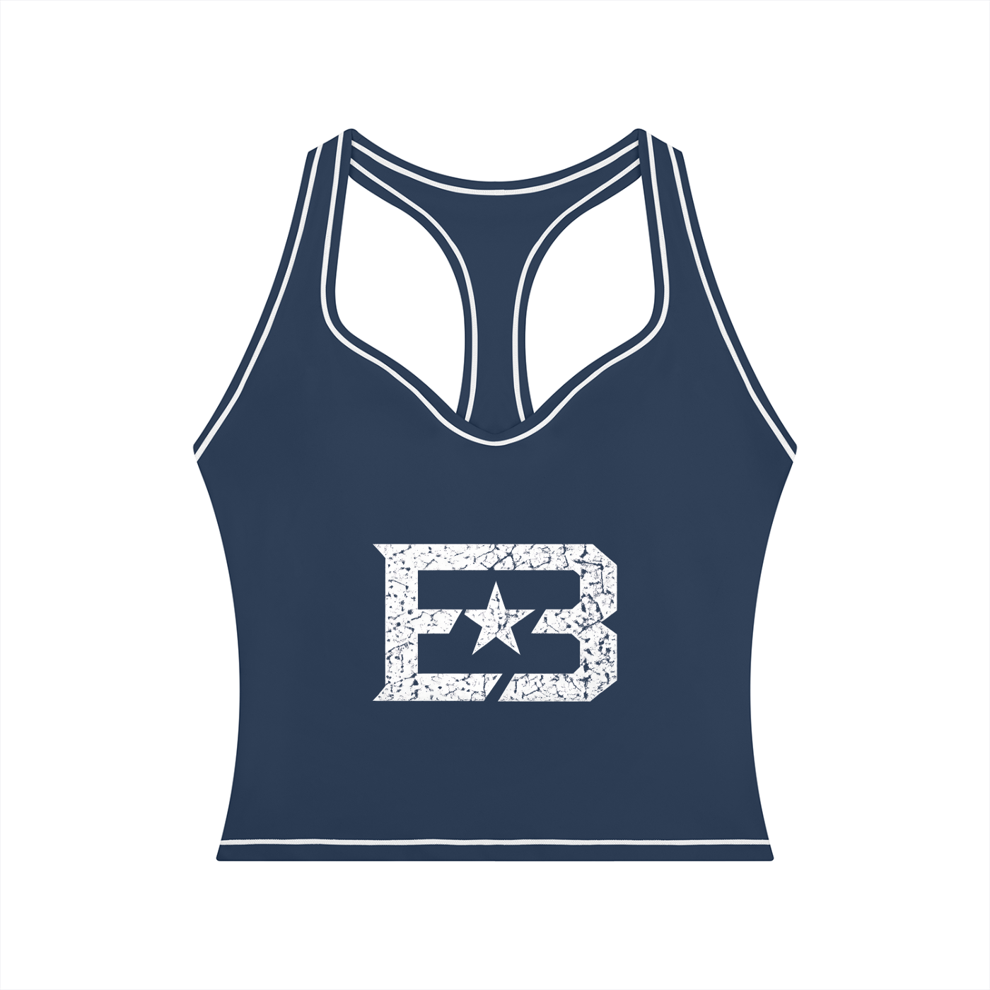 EB "Star" Women’s Topstitching Yoga Tank Top