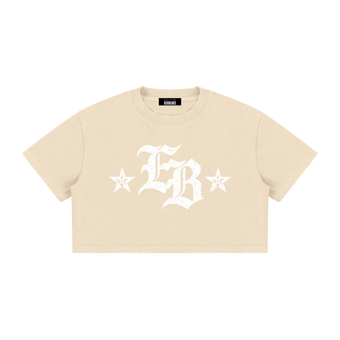 EB Icon Women's Mineral Wash Cotton Crop T-Shirt