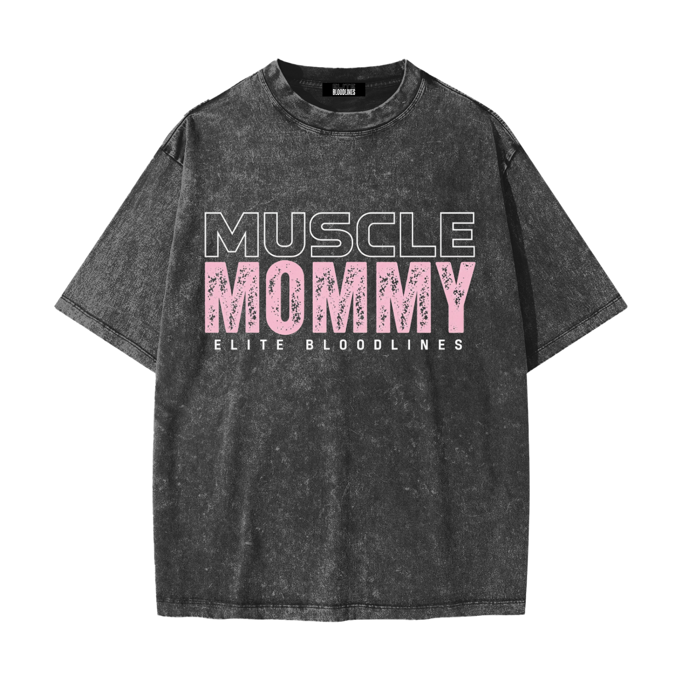 EB Muscle Mommy Heavyweight Snow Washed T-Shirt