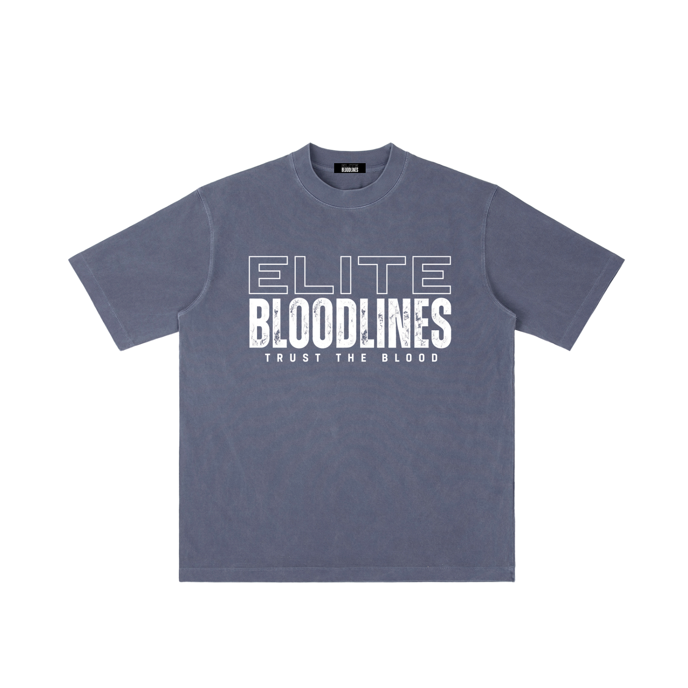 Core Line  10.3 (Back Image) Vintage Wash Drop Shoulder T-shirt