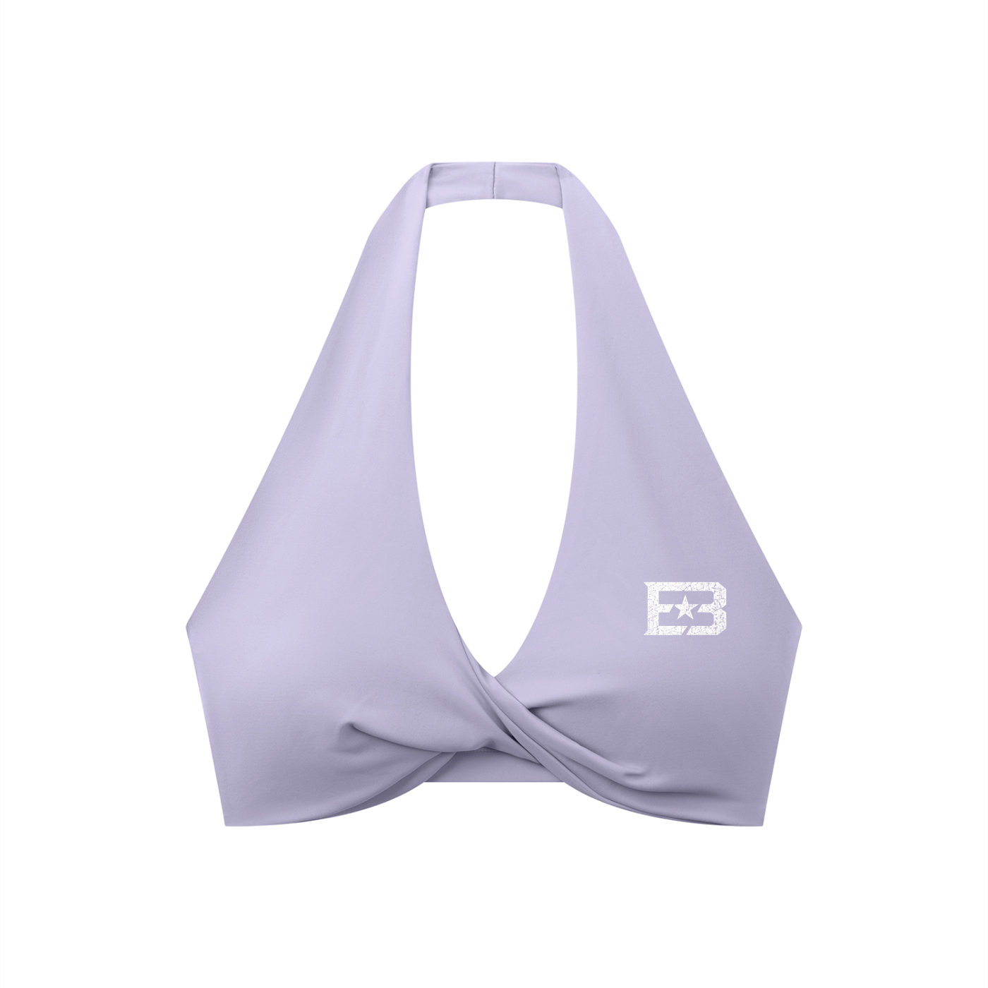 EB "Star" Women's Pleated Halter Sports Bra