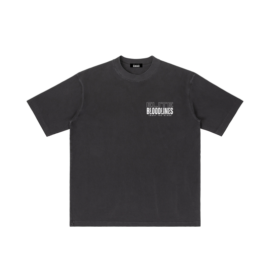 Core Line  10.3 (Back Image) Vintage Wash Drop Shoulder T-shirt