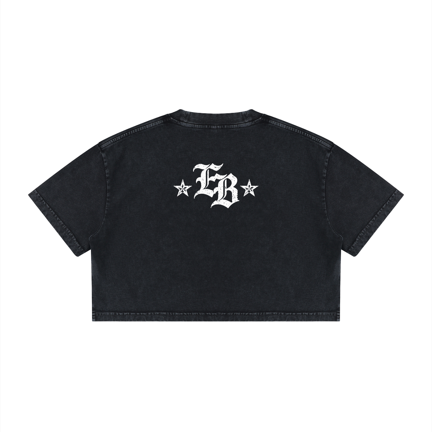 EB Icon Women's Mineral Wash Cotton Crop T-Shirt
