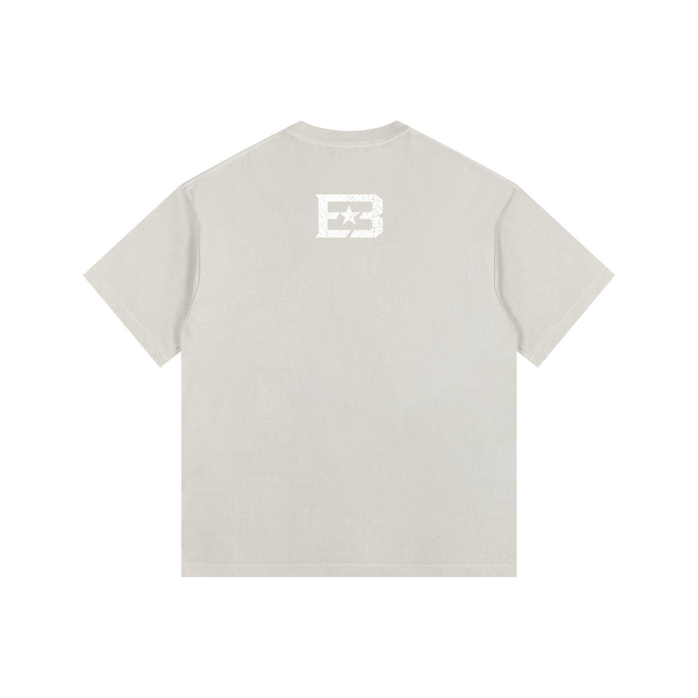 EB "Star" Vintage Washed Oversized Cotton T-Shirt