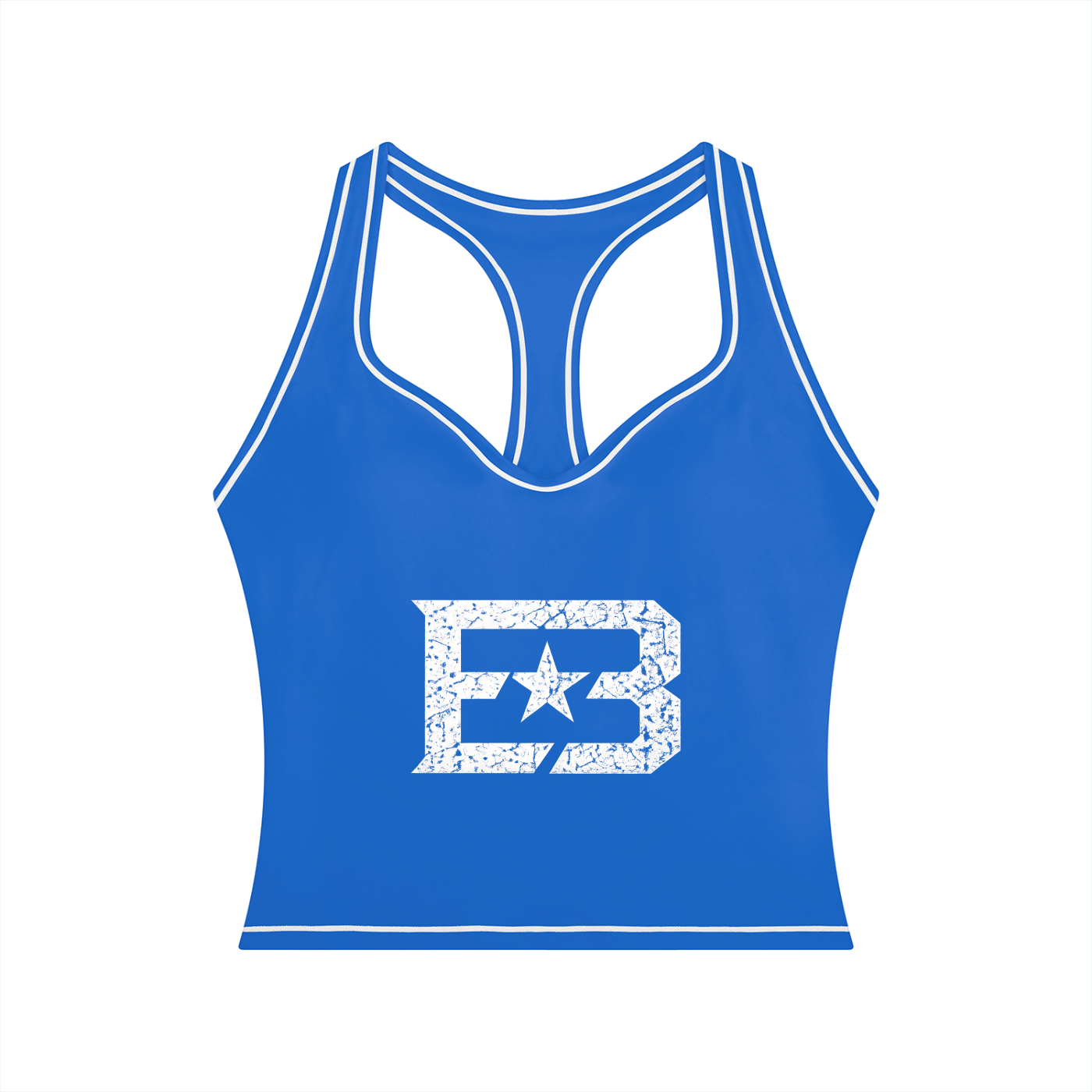 EB "Star" Women’s Topstitching Yoga Tank Top